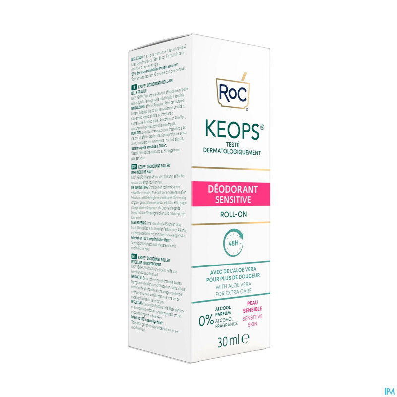 Roc keops deo sensitive skin  roll-on  30ml