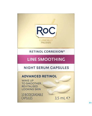 Roc retinol correx.line smooth.night serum caps 10