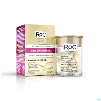 Roc retinol correx.line smooth.night serum caps 10