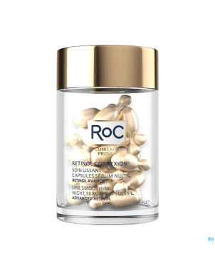 Roc retinol correx.line smooth.night serum caps 30