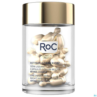 Roc retinol correx.line smooth.night serum caps 30