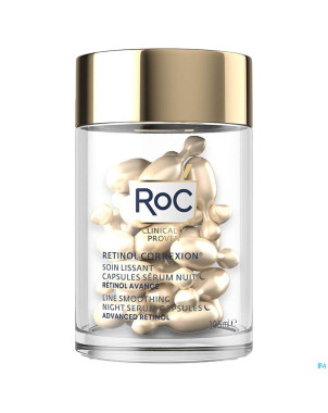 Roc retinol correx.line smooth.night serum caps 30