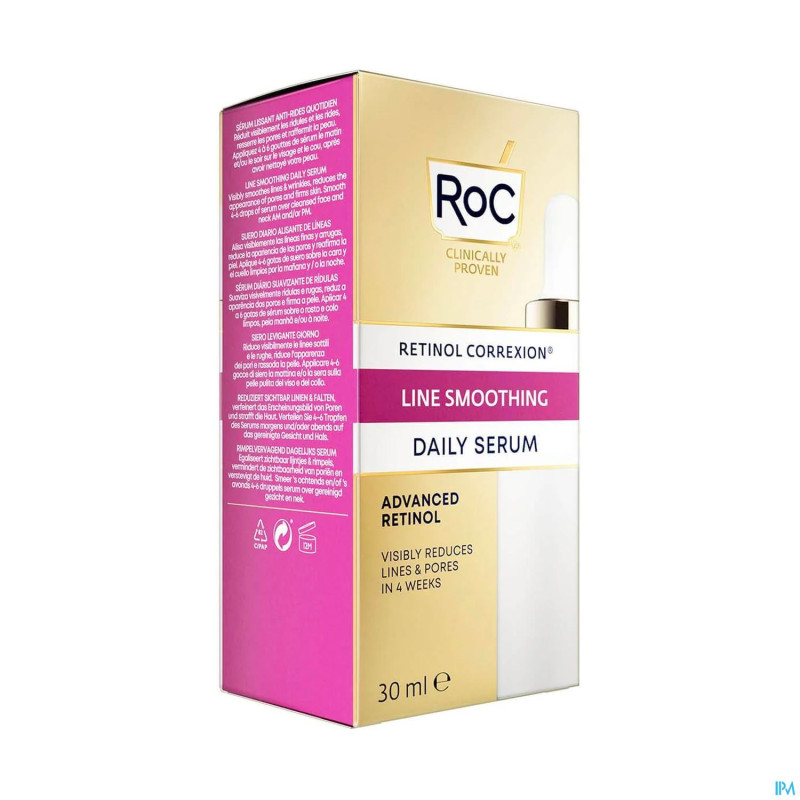 Roc retinol correx.line smooth.daily serum fl 30ml