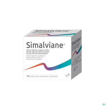 Simalviane 60mg/300mg caps molles  90 blister
