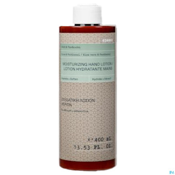 Korres kb aloe vera&panthenol lot.hydra mains400ml