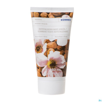 Korres kb gommage corps revitalisant amande  150ml