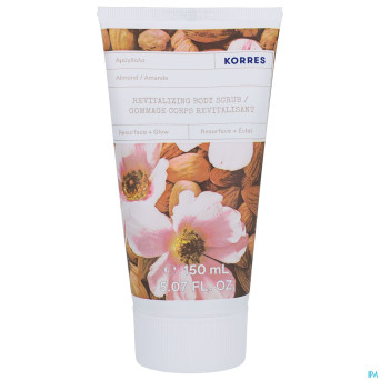 Korres kb gommage corps revitalisant amande  150ml