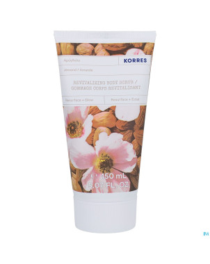 Korres kb gommage corps revitalisant amande  150ml
