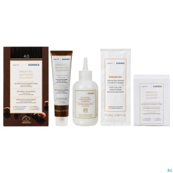 Korres kh huile argan color. haute perf.brown 4.0