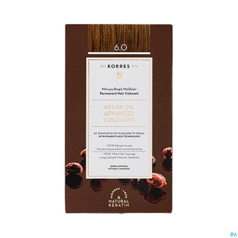 Korres kh huile argan color. h. perf.dark bl. 6.0