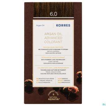 Korres kh huile argan color. h. perf.dark bl. 6.0