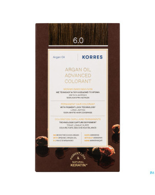 Korres kh huile argan color. h. perf.dark bl. 6.0