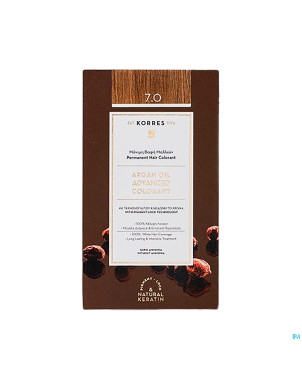 Korres kh huile argan color.haute perf.blonde 7.0