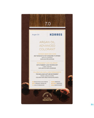 Korres kh huile argan color.haute perf.blonde 7.0