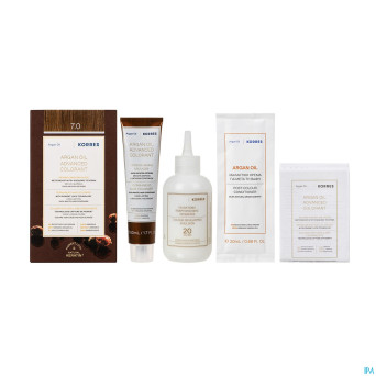 Korres kh huile argan color.haute perf.blonde 7.0