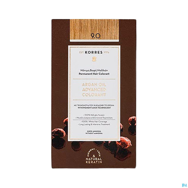 Korres kh huile argan color.h.perf.very l. bl.9.0