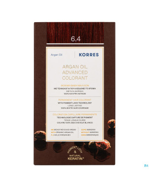 Korres kh huile argan col.h.perf.arg.cop.d.bl.6.4