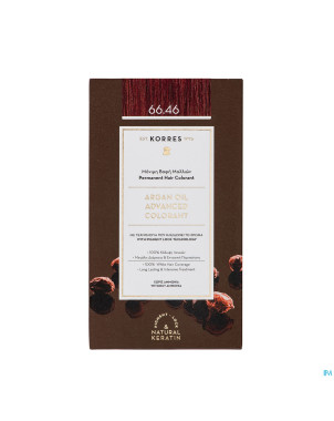 Korres kh huile argan col.h.perf.int.bur.red66.46