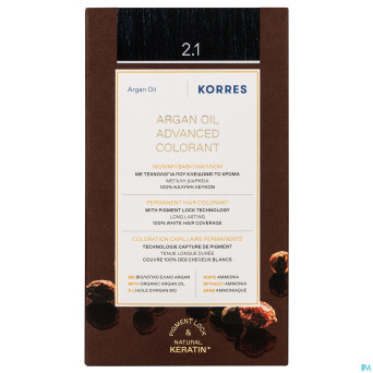 Korres kh huile argan color. h.perf.blue black2.1