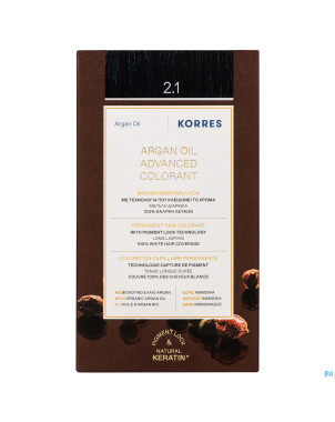 Korres kh huile argan color. h.perf.blue black2.1