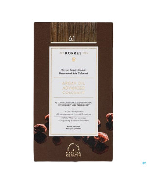 Korres kh huile argan col. h.perf.ash dark bl.6.1