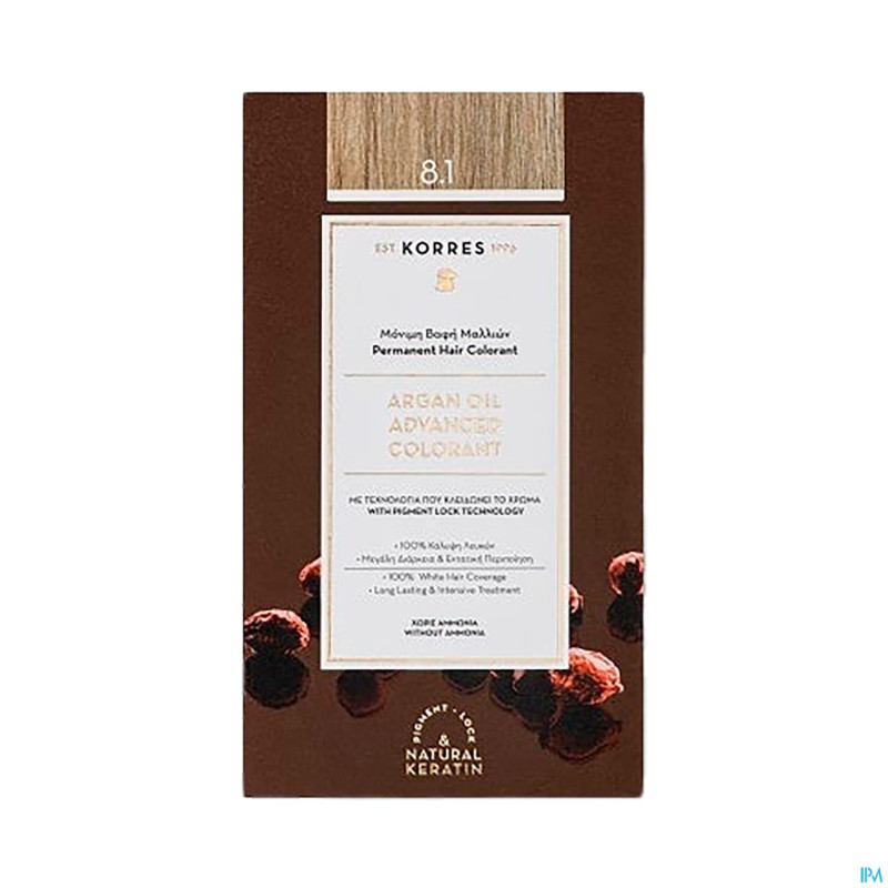 Korres kh huile argan col. h.perf.ash lig.bl. 8.1