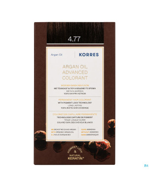 Korres kh huile argan col. h.perf.dark choco.4.77