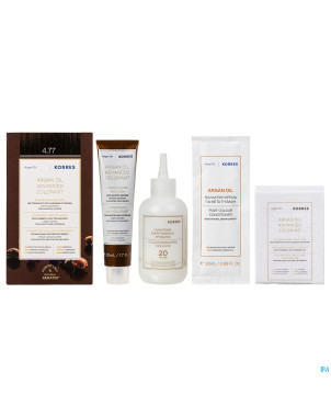 Korres kh huile argan col. h.perf.dark choco.4.77