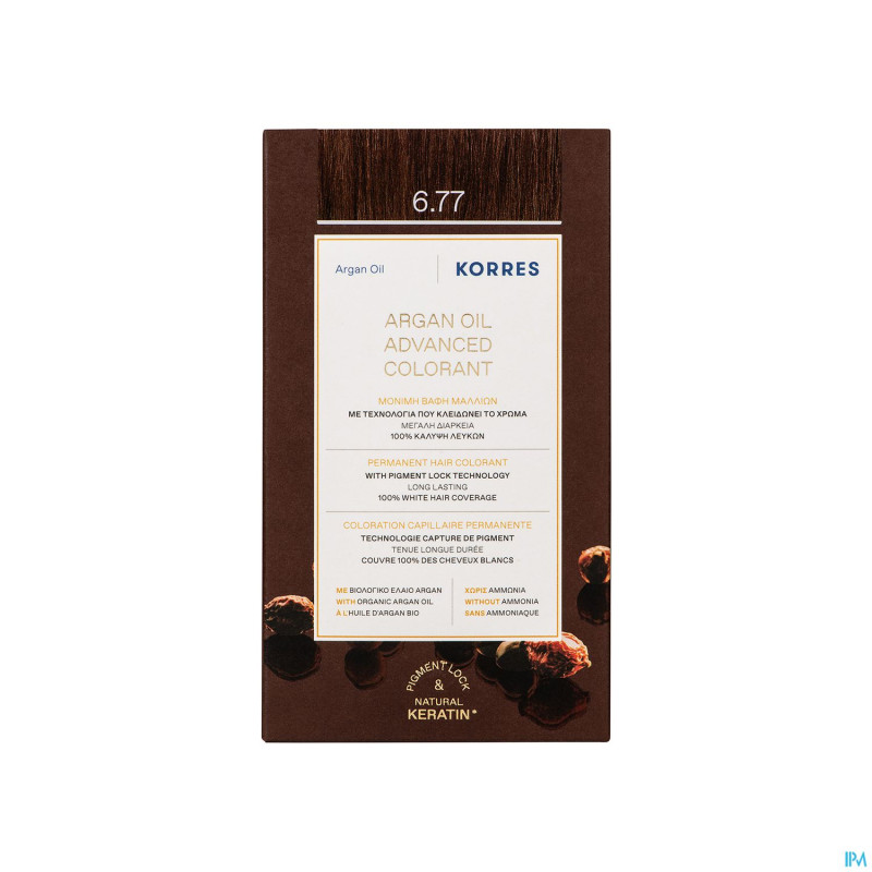 Korres kh huile argan color. h.perf.gianduja 6.77