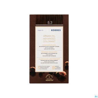 Korres kh huile arg. col.h.perf.gold/hon.l.br.5.3