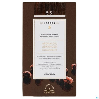 Korres kh huile arg. col.h.perf.gold/hon.l.br.5.3