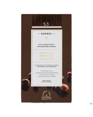 Korres kh huile arg. col.h.perf.gold/hon.l.br.5.3