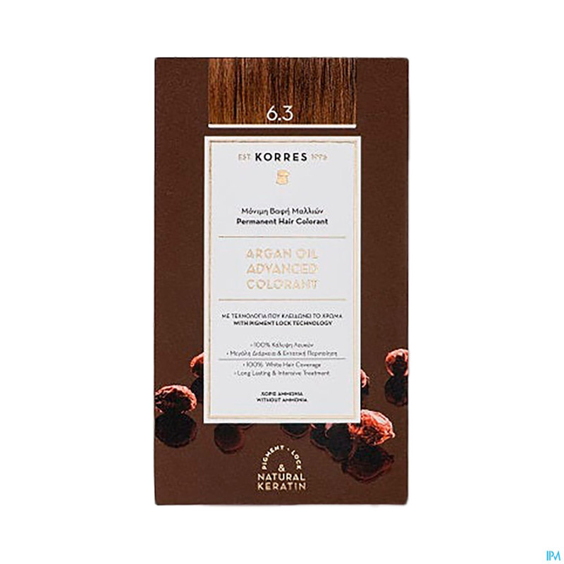 Korres kh huile arg.col.h.perf.gol/hon.darkbl.6.3