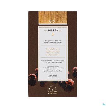 Korres kh huile argan col.h.perf.gol/hon.l.bl.8.3