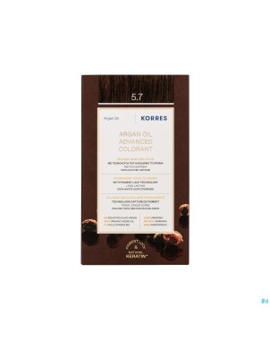 Korres kh huile argan color. h.perf.chocolate 5.7