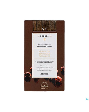 Korres kh huile argan color. h.perf.chocolate 5.7