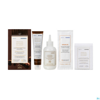 Korres kh huile argan color. h.perf.chocolate 5.7