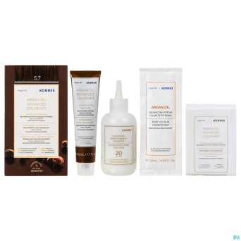 Korres kh huile argan color. h.perf.chocolate 5.7