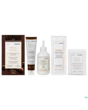 Korres kh huile argan color. h.perf.chocolate 5.7