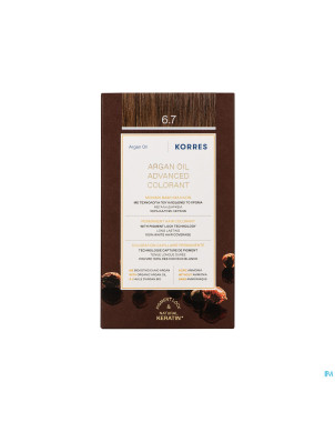 Korres kh huile argan color. haute perf.cocoa 6.7