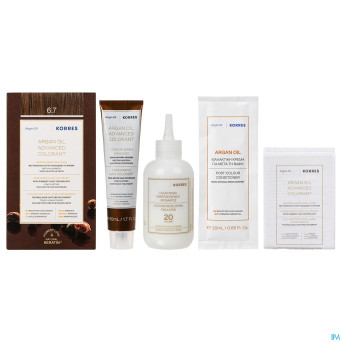Korres kh huile argan color. haute perf.cocoa 6.7