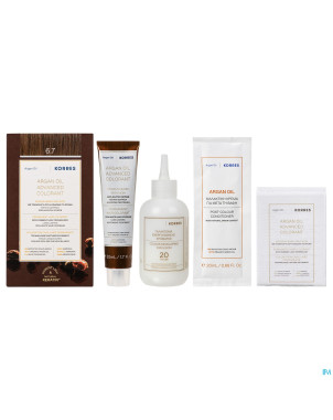 Korres kh huile argan color. haute perf.cocoa 6.7