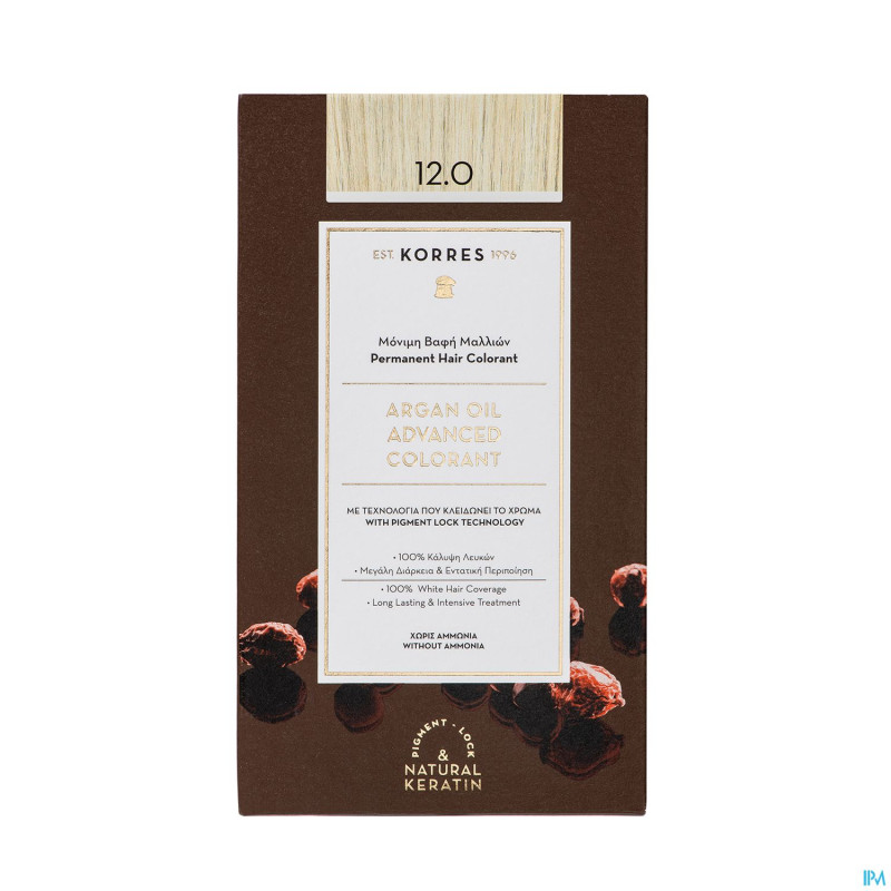 Korres kh huile argan haute perf. sp. blonde 12.0