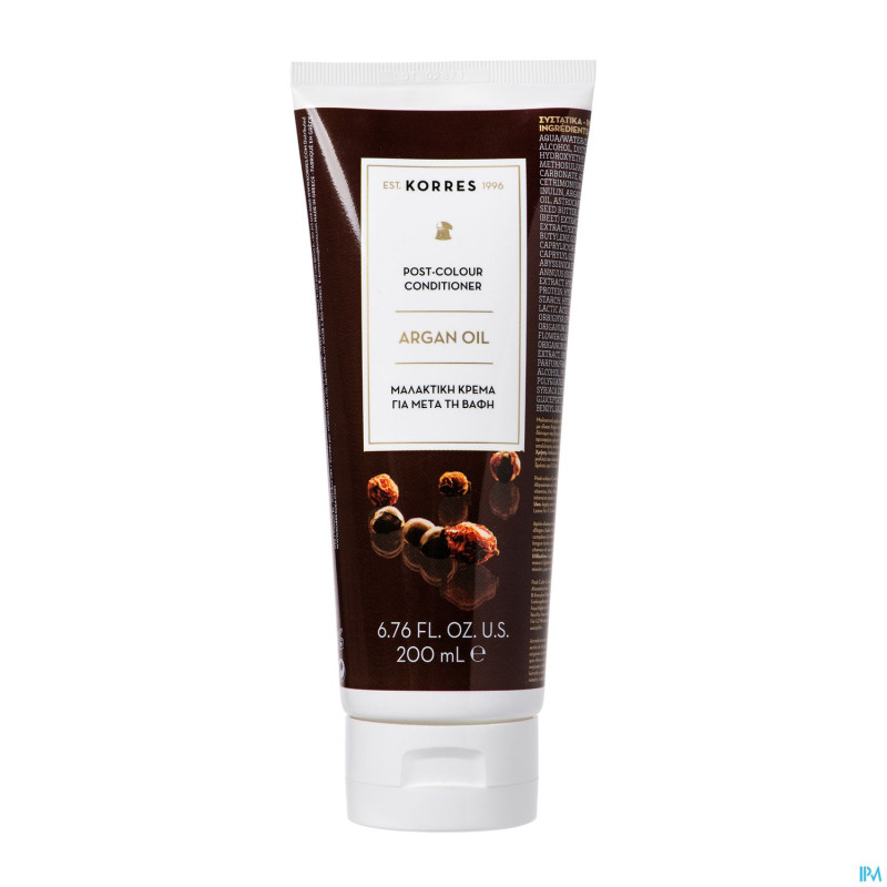 Korres kh huile argan apres-sh post-colorat. 200ml