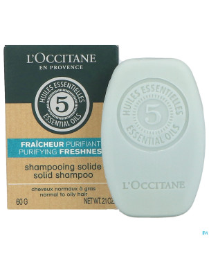 L'occitane sh solide fraicheur purifiante 60g