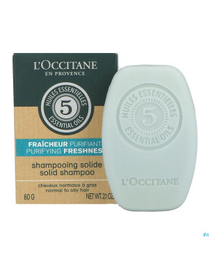 L'occitane sh solide fraicheur purifiante 60g