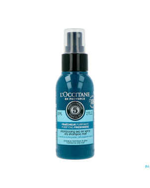 L'occitane shampooing sec fraicheur purifiant 80ml