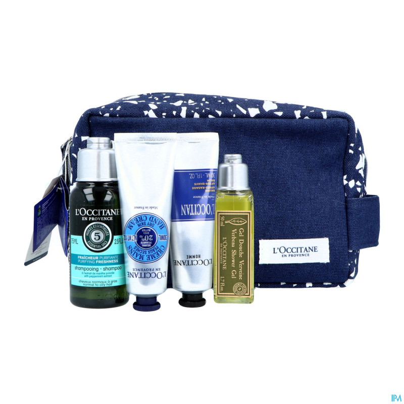 L'occitane trousse homme fete peres 4 prod.