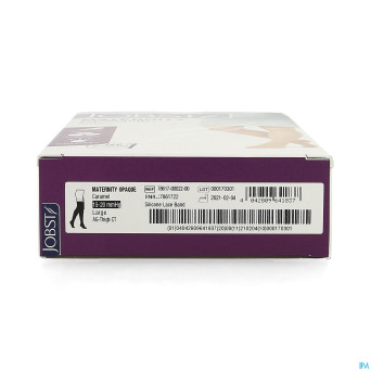 Jobst maternity opaque 15-20 ag caramel l