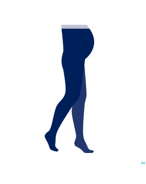 Jobst maternity opaque 15-20 at black m